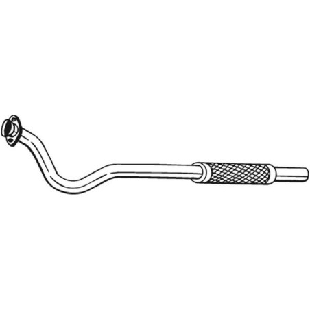 Tuyau d'échappement Pour MERCEDES T1 Camionnette