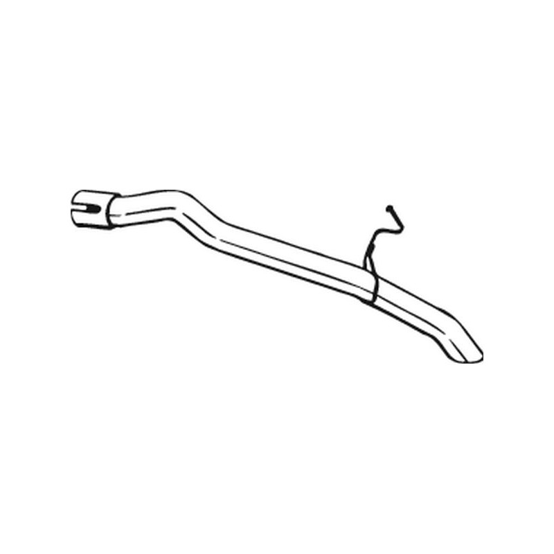 Tuyau d'échappement Pour Ford Tourneo Connect Transit 1342382 4458046