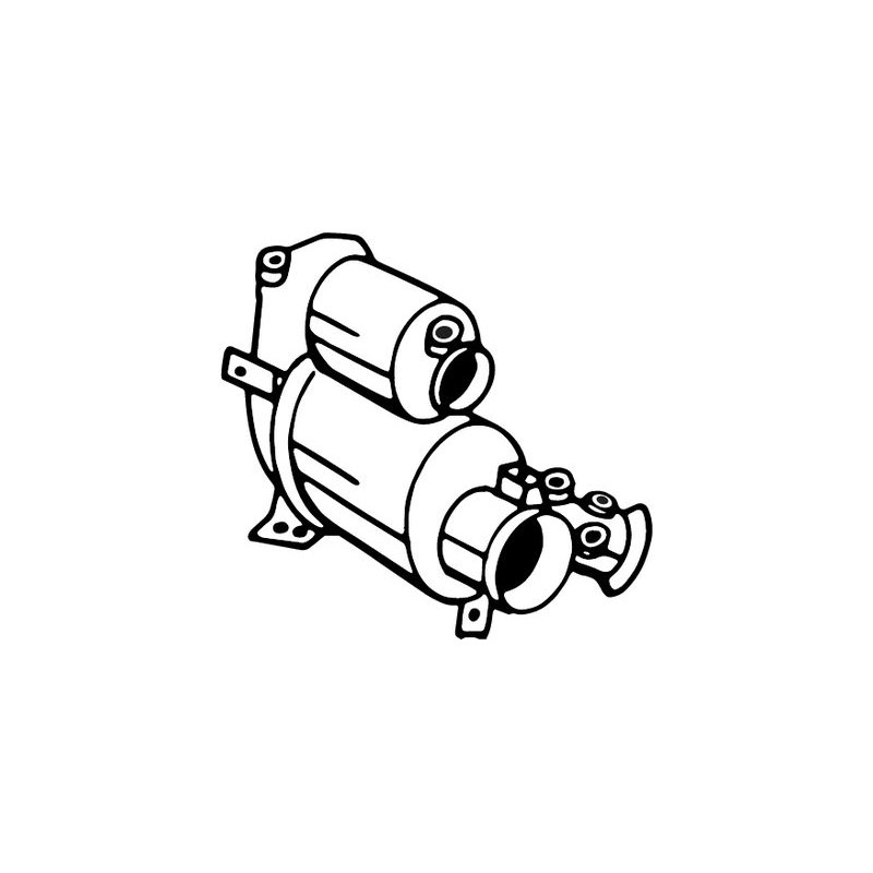FAP Filtre à Particules Pour VW Audi Seat Skoda 04L131678GX 04L131678PX