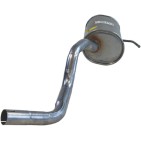 Silencieux d'échappement Arrière Pour Renault Captur I Clio IV 200105466R