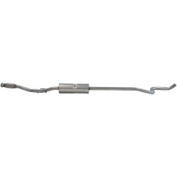 Silencieux d'échappement Central Pour Peugeot 208 I 2008 Citroën C3 III Van
