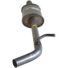 Silencieux d'échappement Central Pour Renault Clio III 200108306R 200108351R