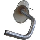 Silencieux d'échappement Arrière Pour VW Polo Seat Skoda Fabia III 1.0