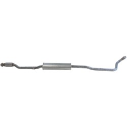 Silencieux d'échappement Central Pour Peugeot 108 Toyota Aygo Citroën C1 II