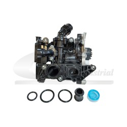 Boitier Thermostat d'Eau Pour VW Audi Seat Skoda 06L121111 06L121111B 06L121111E