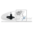 Capteur de Recopie de Turbo Pour Peugeot Ford Citroën Volvo 9662301280 1231955
