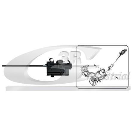 Moteur Actionneur Trappe à Carburant Pour Renault Clio IV Grandtour 788262843R