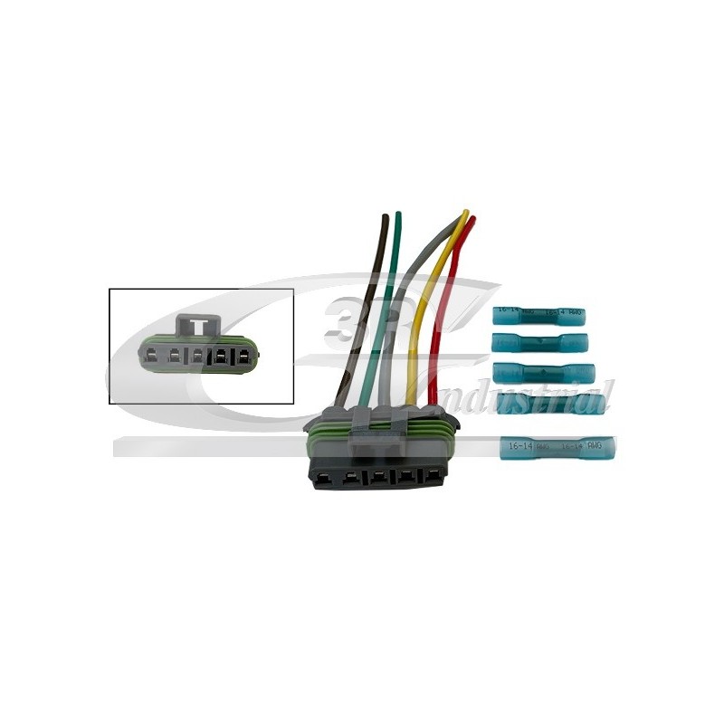 Broche Connectique Moteur d'Essuie Glace Pour Peugeot Fiat 500 Ford Citroën