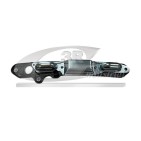 Poignée Ouverture de Coffre Pour VW Golf Plus V Jetta III Passat 1T0827574B
