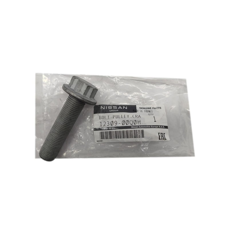 Boulon Poulie de Vilebrequin Pour Renault 123091465R, 1230300Q1J, 123034219R