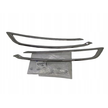 Moulure de Pare Choc Avant Gauche + Droit Pour Citroën C4 Picasso II 1617536780