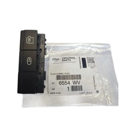 Interrupteur Verrouillage de Portes Pour Peugeot Expert 6554WV