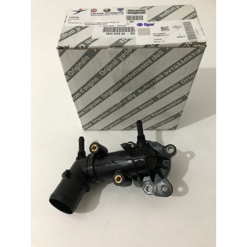 Boitier Thermostat d'Eau Pour Fiat Alfa Romeo Jeep 46336921, 46338853, 73504156