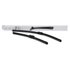 2 Balais d'Essuie Glace Avant 600mm+450mm Pour Audi A1 A3 A4 BMW Fiat Chevrolet