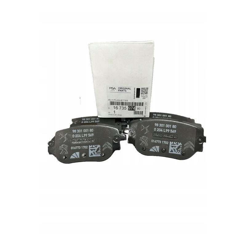 Kit Plaquette de Frein Arrière Pour Peugeot Opel Toyota Citroën Jumpy