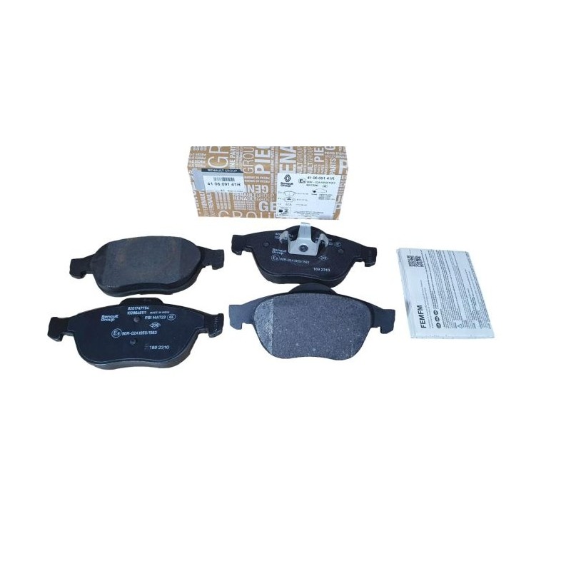 Kit Plaquette de Frein Avant Pour Renault Espace IV Laguna II Scénic I VELSatis