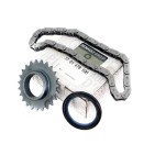 Kit Chaine de Pompe à Huile Pour Renault Clio II Kangoo Opel Mitsubishi