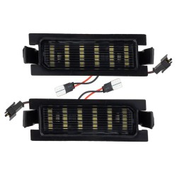 2 Feux de Plaque d'Immatriculation Pour Hyundai Accent IV i30 Kia Ceed Pro Cee'D