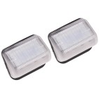2 Feux de Plaque d'Immatriculation Pour Mazda GJ6A51270B, GJ6A51270C, GJ6A51272B