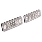 2 Feux de Plaque d'Immatriculation Pour Volvo C30 31213991