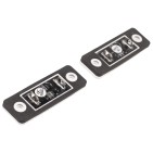 2 Feux de Plaque d'Immatriculation Pour Volvo C30 31213991