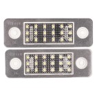 2 Feux de Plaque d'Immatriculation Pour Volvo C30 31213991