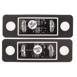 2 Feux de Plaque d'Immatriculation Pour Volvo C30 31213991