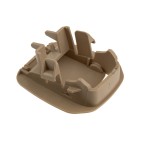 Garniture Cache Marron Isofix Siège Arrière Pour BMW Série 1 E81 52207118674