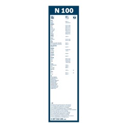 1 Balai d'Essuie Glace 1000mm Pour BOVA IRISBUS IVECO KING LONG 5801798582