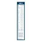 1 Balai d'Essuie Glace 400mm Pour Peugeot Renault Dacia 1210 1300 VW Audi 50
