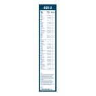 1 Balai d'Essuie Glace 450mm Pour Peugeot Renault 11 15 Dacia Duster Solenza VW