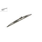 1 Balai d'Essuie Glace 530mm Pour Peugeot Renault VW Amarok Bora Caddy II Audi