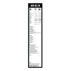 1 Balai d'Essuie Glace 600mm Pour Renault Opel Nissan DAF LF 45 55 XB XBC