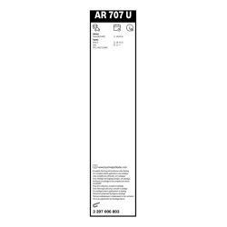 1 Balai d'Essuie Glace 700mm Pour Toyota Verso Yaris Subaru Trezia