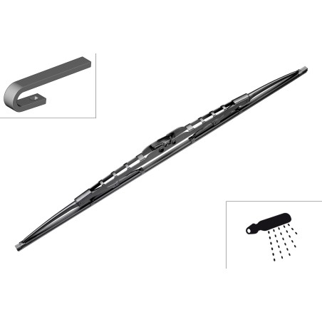 1 Balai d'Essuie Glace 700mm Pour SCANIA G I II L P R T 1541106 2371926 2753171