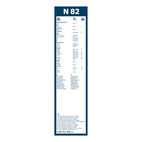 1 Balai d'Essuie Glace 800mm Pour BMC BOVA Synergy HEULIEZ IRISBUS ACCESS BUS I