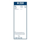 1 Balai d'Essuie Glace 210mm Pour Citroën C3 YQ00056480