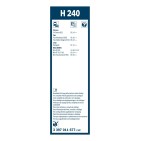 1 Balai d'Essuie Glace 240mm Pour Dacia Fiat Tipo Citroën C4 Cactus DS
