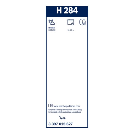 1 Balai d'Essuie Glace 280mm Pour Hyundai i10