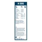 1 Balai d'Essuie Glace 280mm Pour VW Seat Ford Nissan 5P5955425A 1211099 1332162