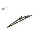 1 Balai d'Essuie Glace 370mm Pour VW Bora Golf IV Passat Audi Seat BMW 8D9955425