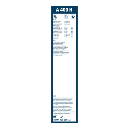 1 Balai d'Essuie Glace 400mm Pour VW Caddy III California T5 Multivan V Touran