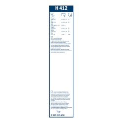 1 Balai d'Essuie Glace 400mm Pour Peugeot Fiat Ford Toyota 1635157780 9467117580