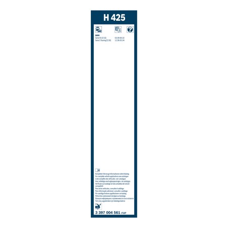 1 Balai d'Essuie Glace 425mm Pour BMW Série 3 E30 5 E34 E39 X5 61627074477