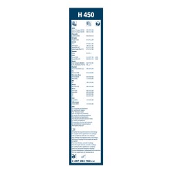 1 Balai d'Essuie Glace 450mm Pour Peugeot Renault VW Audi 100 A6 857955425