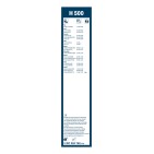 1 Balai d'Essuie Glace 500mm Pour Peugeot Renault 19 I II Laguna III Audi Seat