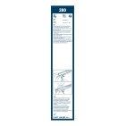 2 Balais d'Essuie Glace 280mm Pour Renault VW Fiat Skoda 7701402562 111998001