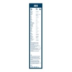 2 Balais d'Essuie Glace 400mm Pour Peugeot Renault Dacia VW 75528558 5000251221
