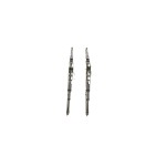 2 Balais d'Essuie Glace 400mm Pour Peugeot Renault Dacia VW 75528558 5000251221