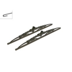 2 Balais d'Essuie Glace 425mm Pour VW Taro BMW Nissan Alfa Romeo 61611360112